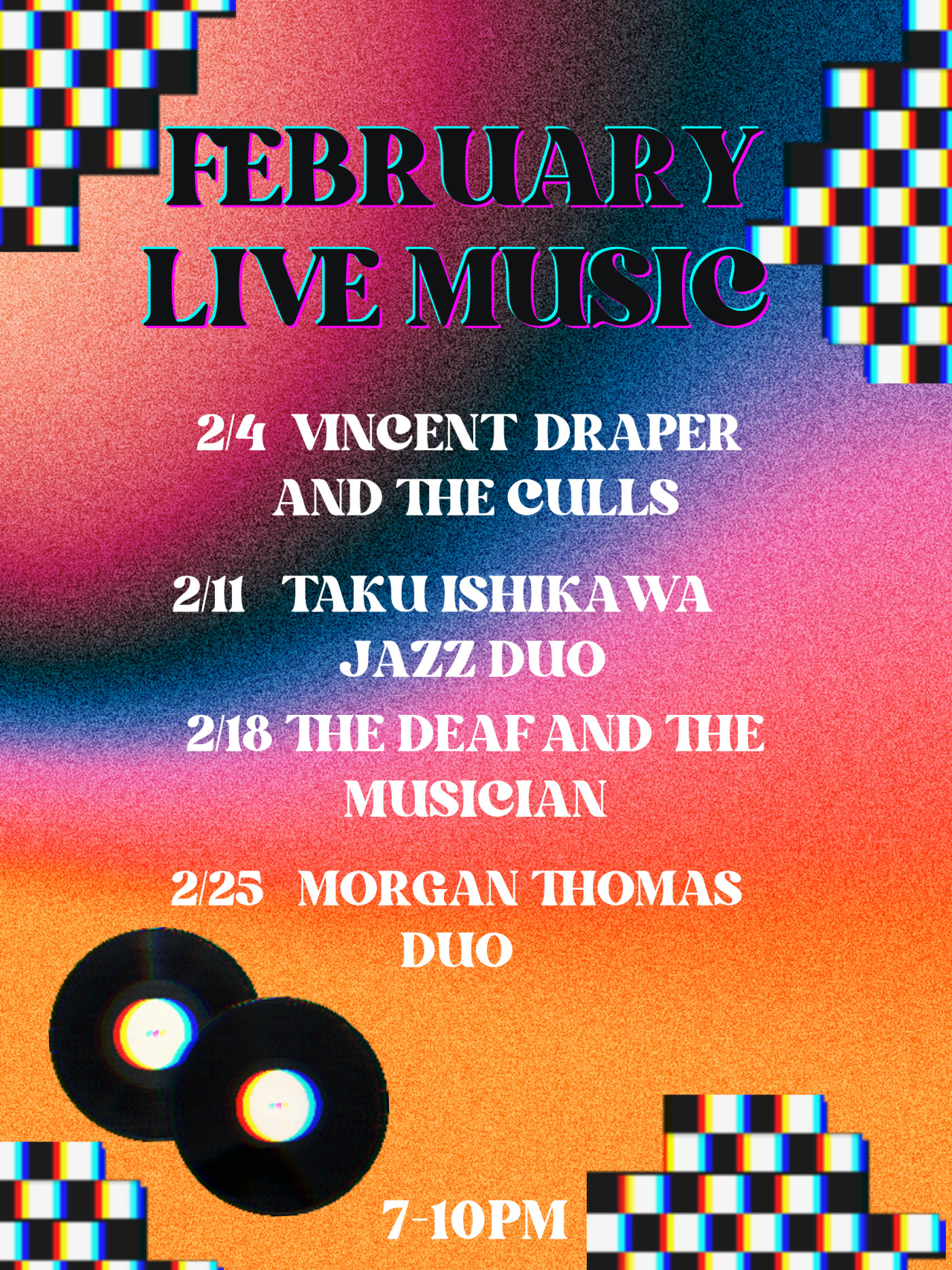 February Live Music!